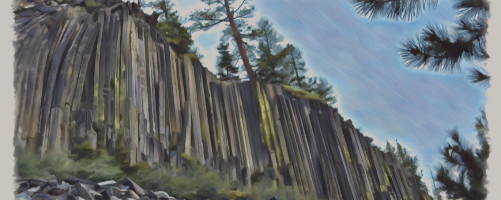 Devil's Postpile Stylized 