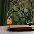 Keychain, Ladybug on a Sunflower