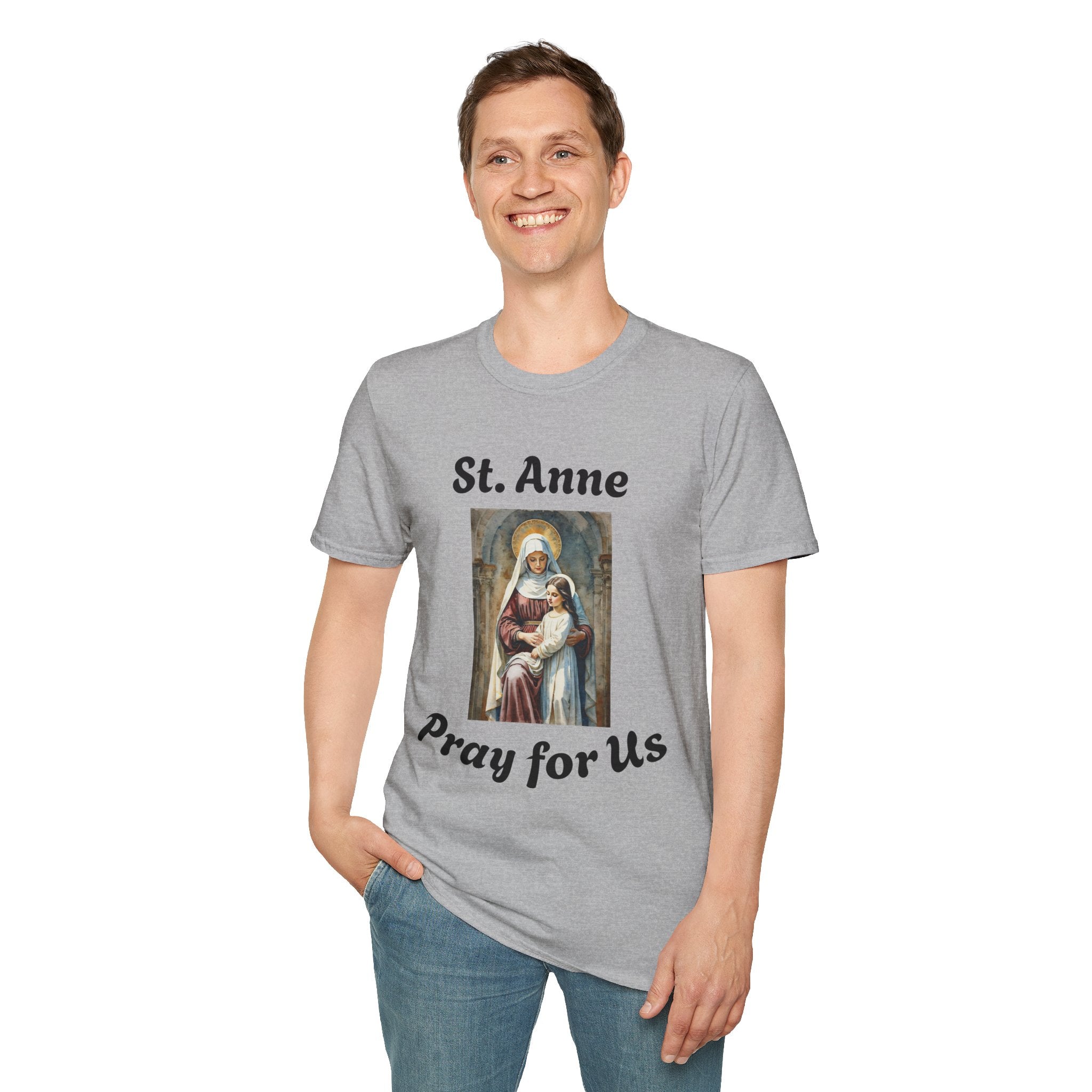 Shirt, St. Anne T-Shirt 2 | Celebratory Tee for Heritage Events, Religious Gatherings, Family Reunions, Gift for Faith Celebrations, [...]