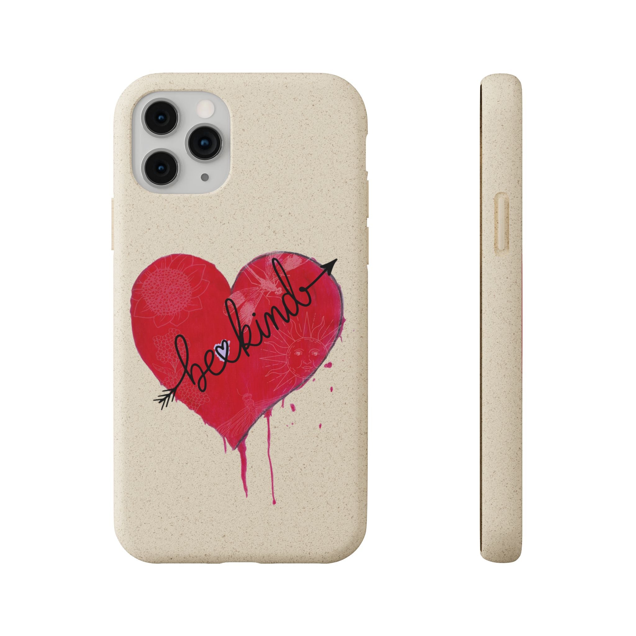 Phone Case - Be Kind Heart Design
