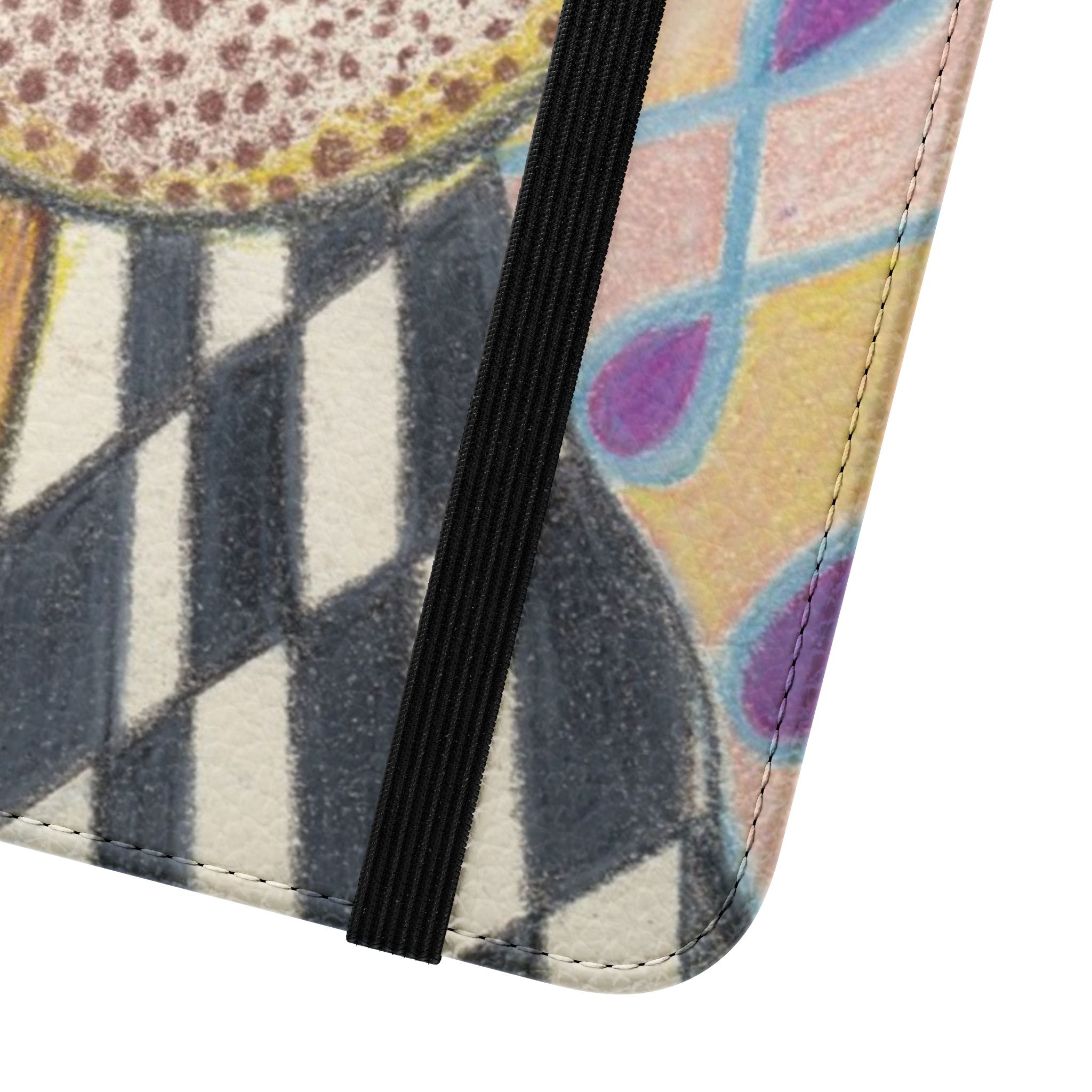 Wallet, Sunflower Journey Flip Phone Case – Artistic Floral