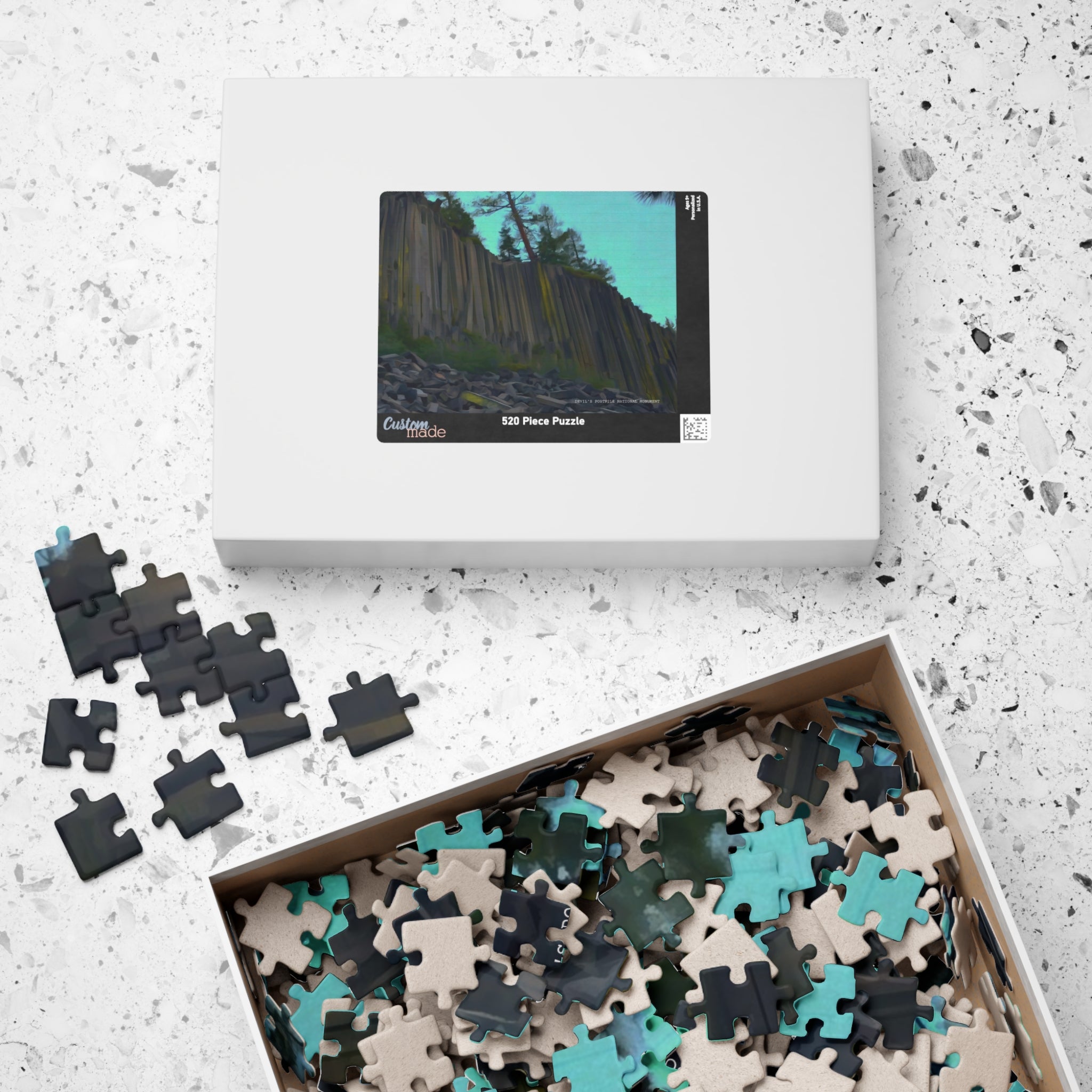 Jigsaw Puzzle, Devil's Postpile National Monument (110/252/520/1014 pcs)
