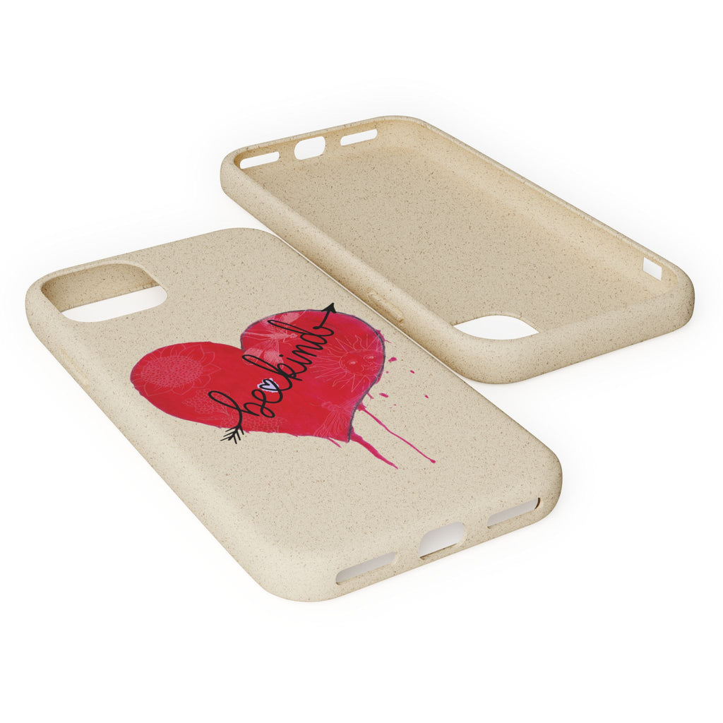 Phone Case - Be Kind Heart Design