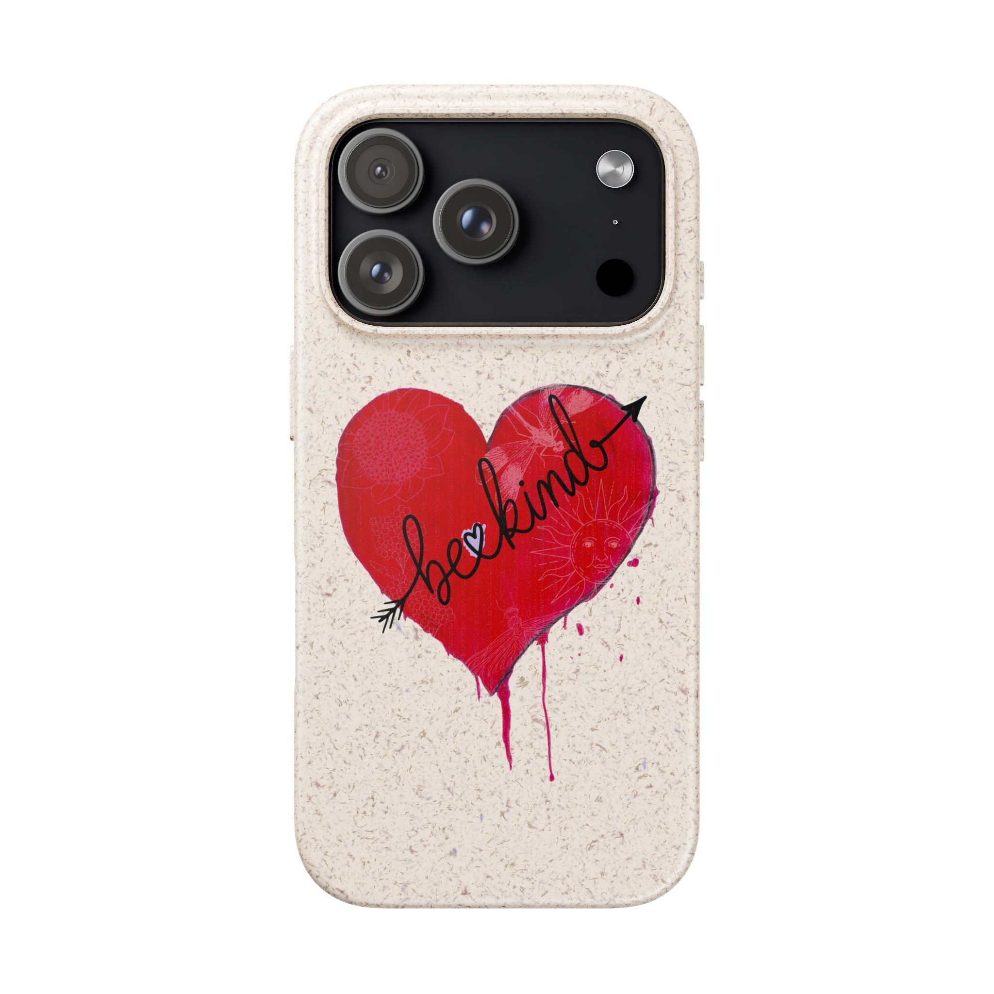 Phone Case - Be Kind Heart Design