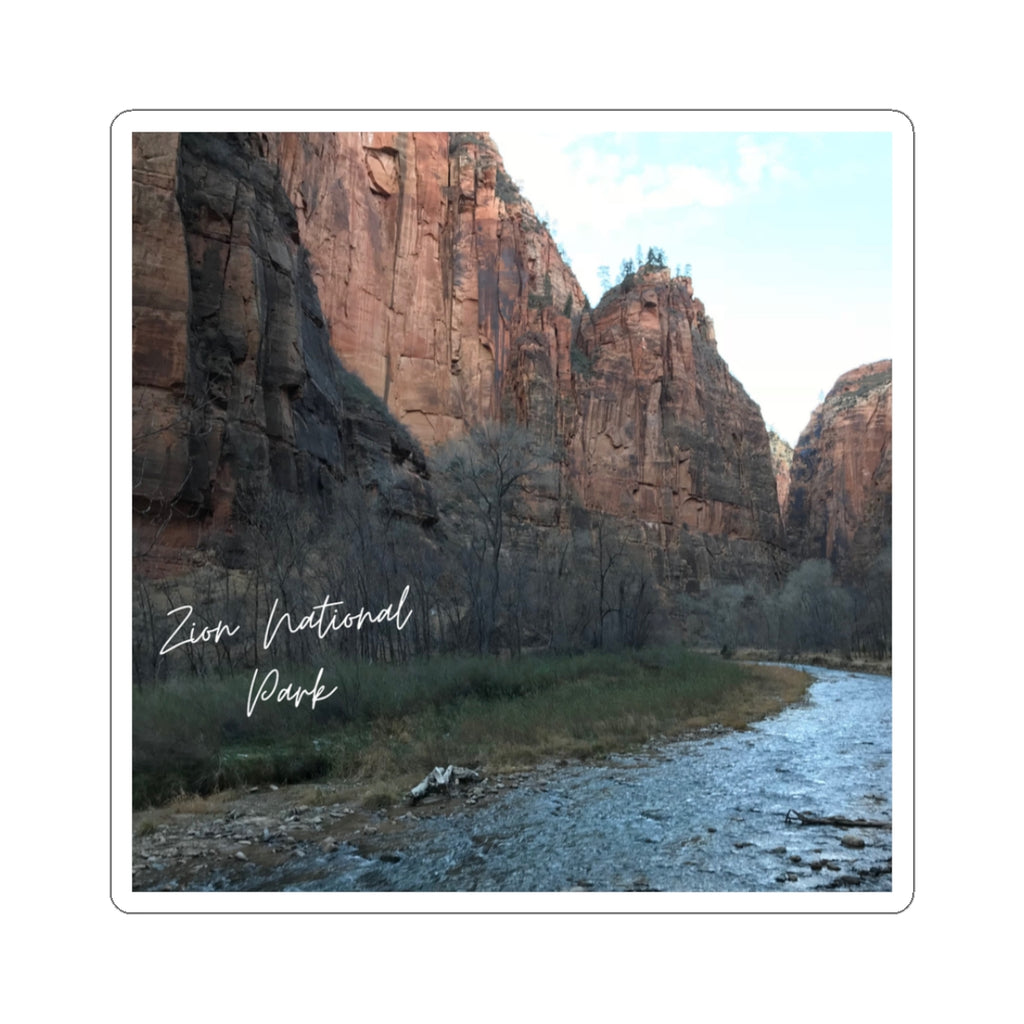 Sticker, Zion National Park Kiss-Cut