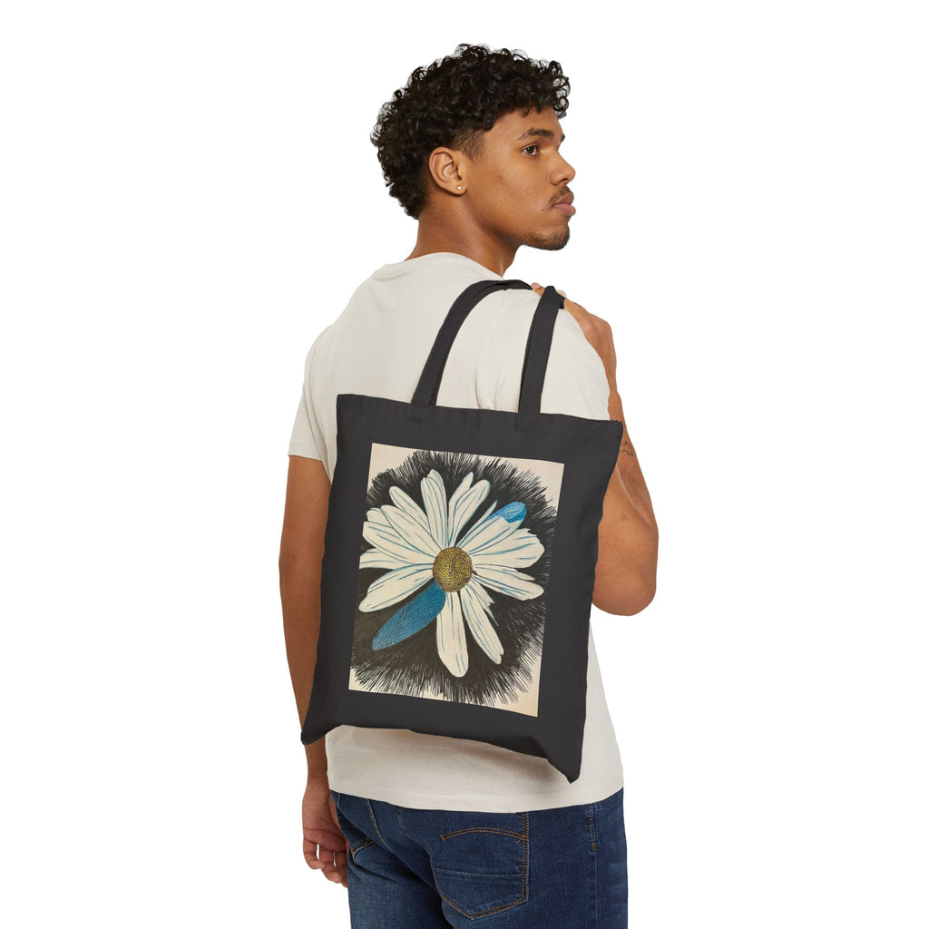 Bag, Daisy Dragonfly Tote Bag