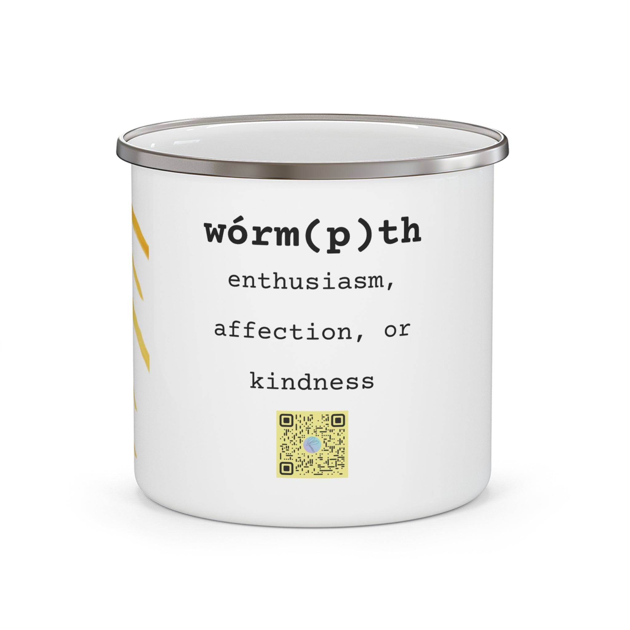 Mug, Warmth-Enamel Camping Mug