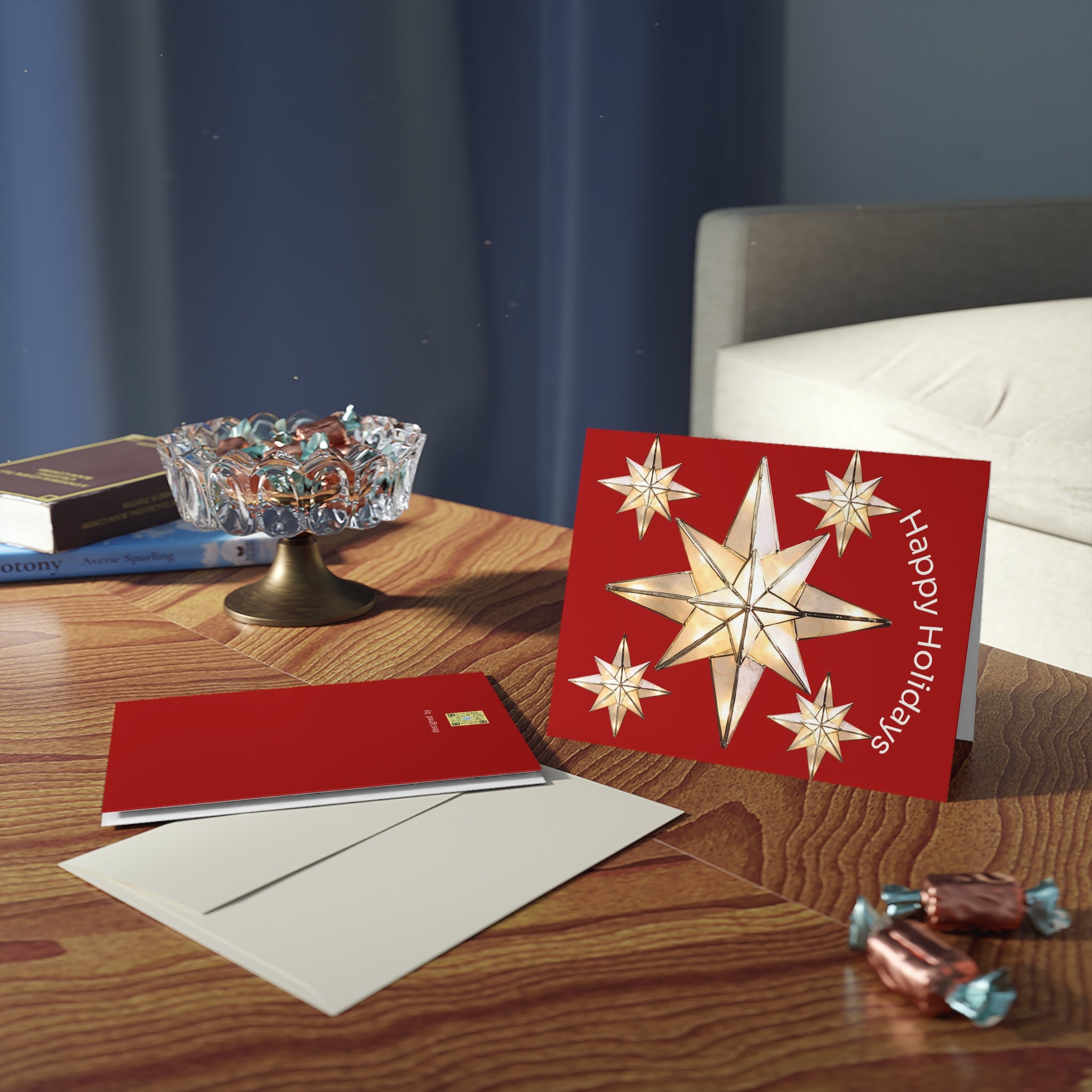 Greeting Cards, Holiday Christmas Card Set 8/16/24 Pack