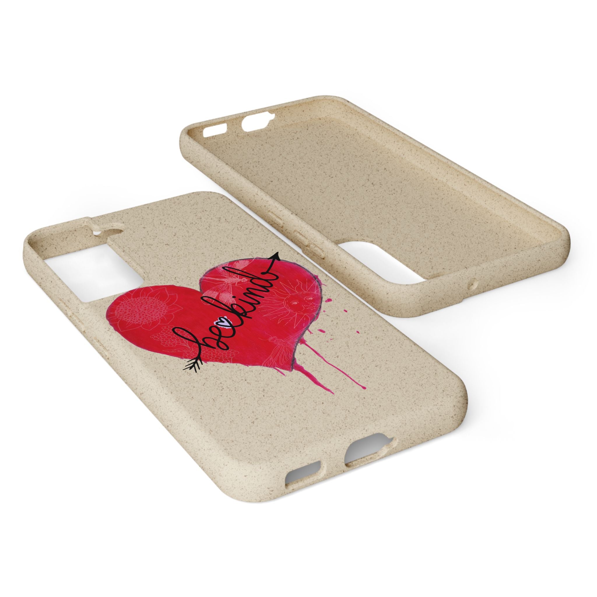 Phone Case - Be Kind Heart Design