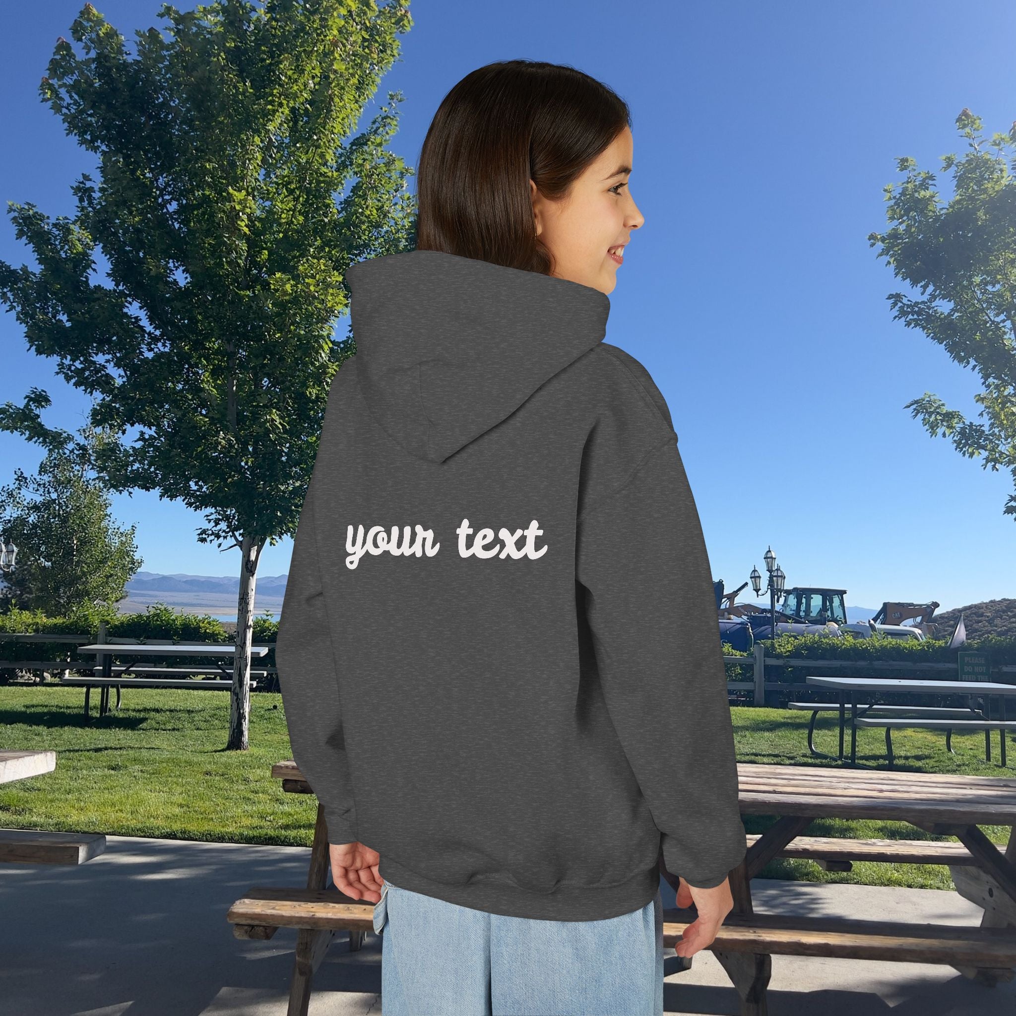 Hoodie, Kids Elephant Park — Original Photograph by Marife Rosales