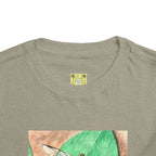 Shirt, Kids, Toddler Tee - Dragonfly on a leaf