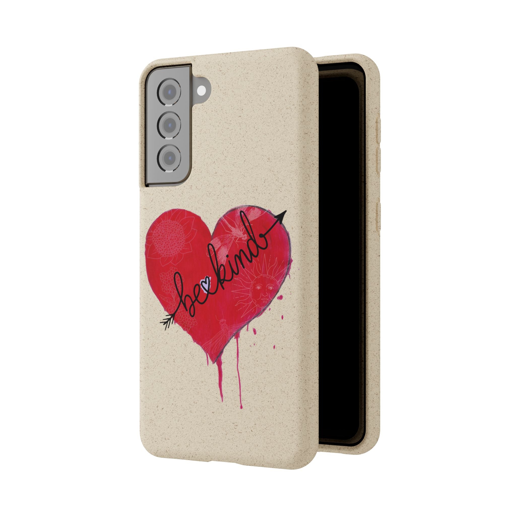 Phone Case - Be Kind Heart Design