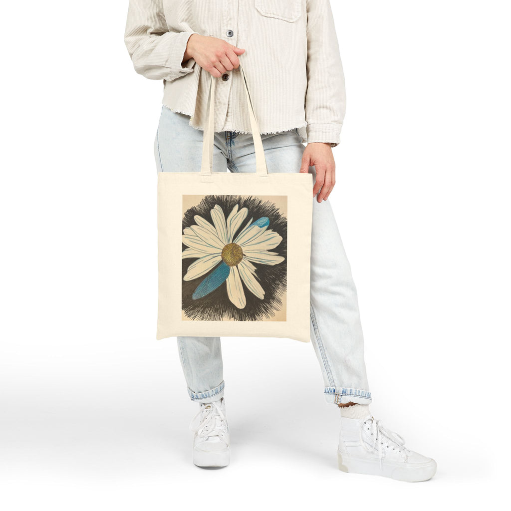 Bag, Daisy Dragonfly Tote Bag