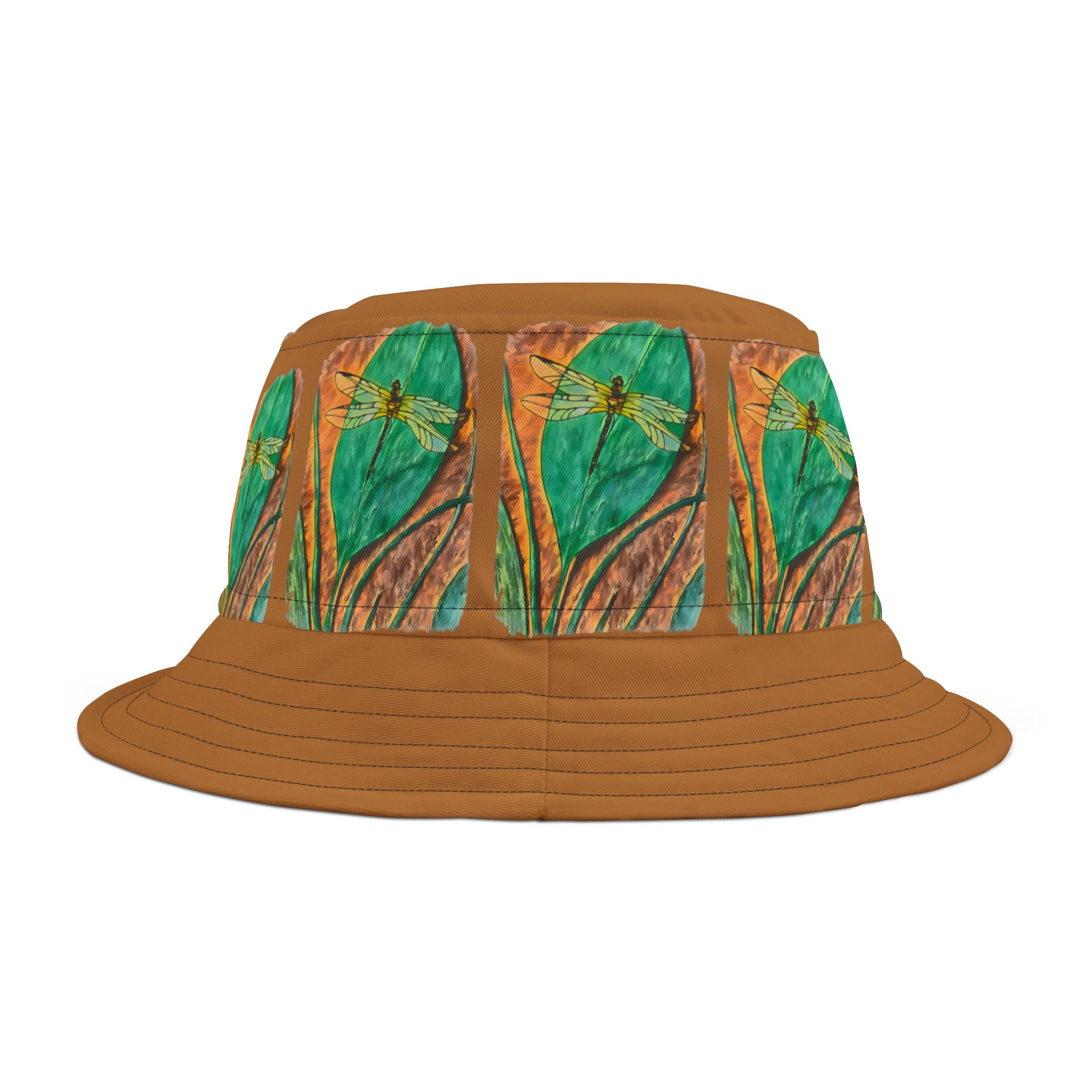 Hat, Artistic Dragonfly Bucket Hat