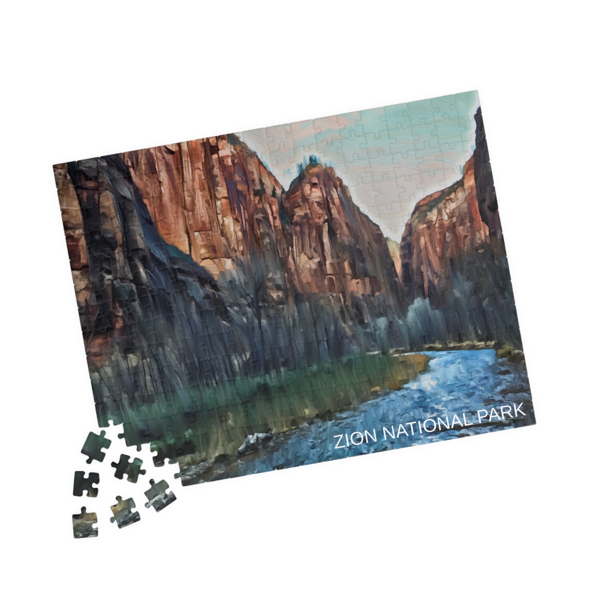 Jigsaw Puzzle, Zion National Park — Original Nature Art