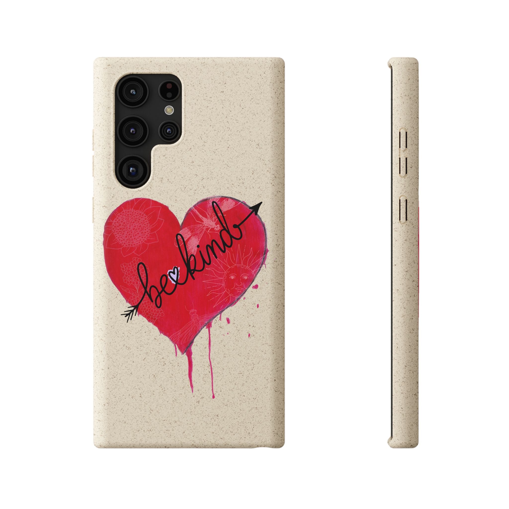 Phone Case - Be Kind Heart Design