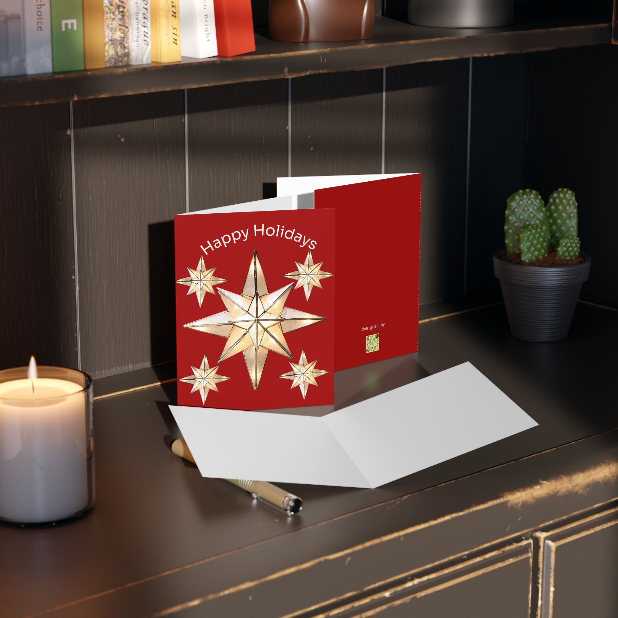 Greeting Cards, Holiday Christmas Card Set 8/16/24 Pack