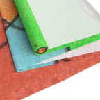 Table Runner, Abstract Colorblock  — Bright Modern Dining Decor