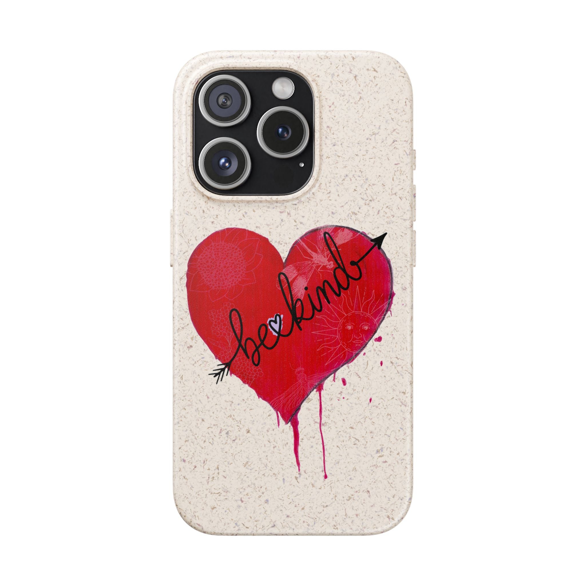 Phone Case - Be Kind Heart Design