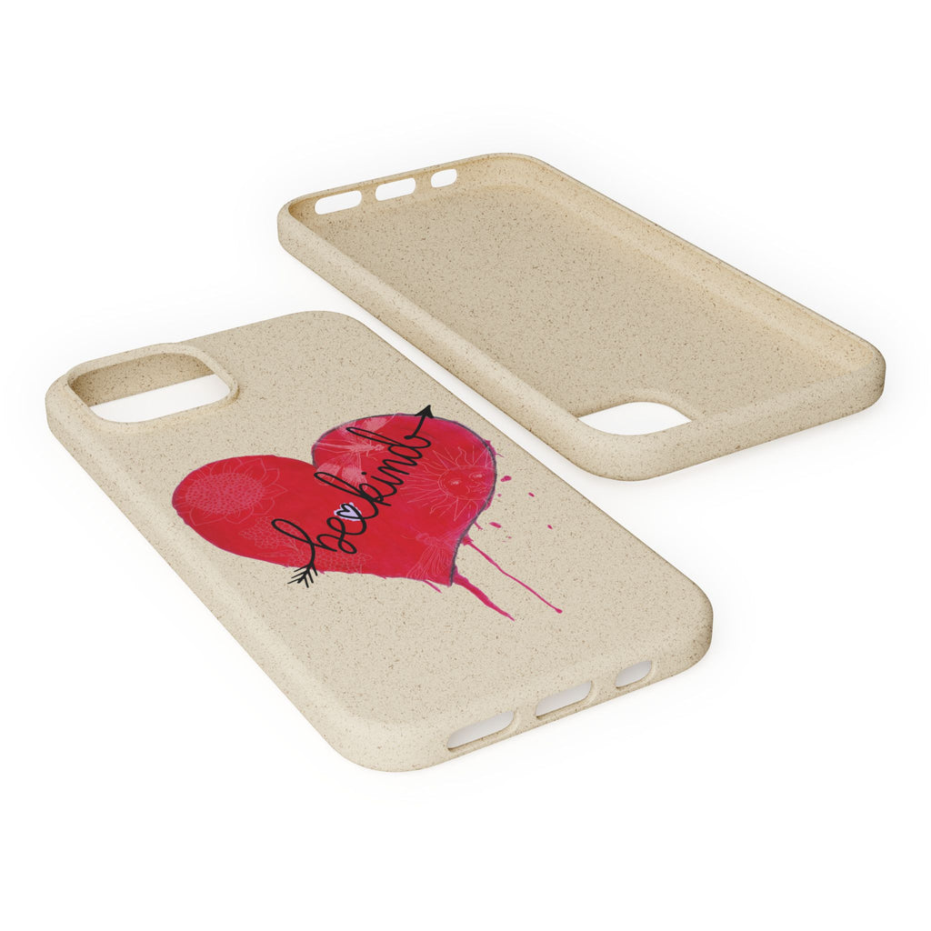 Phone Case - Be Kind Heart Design