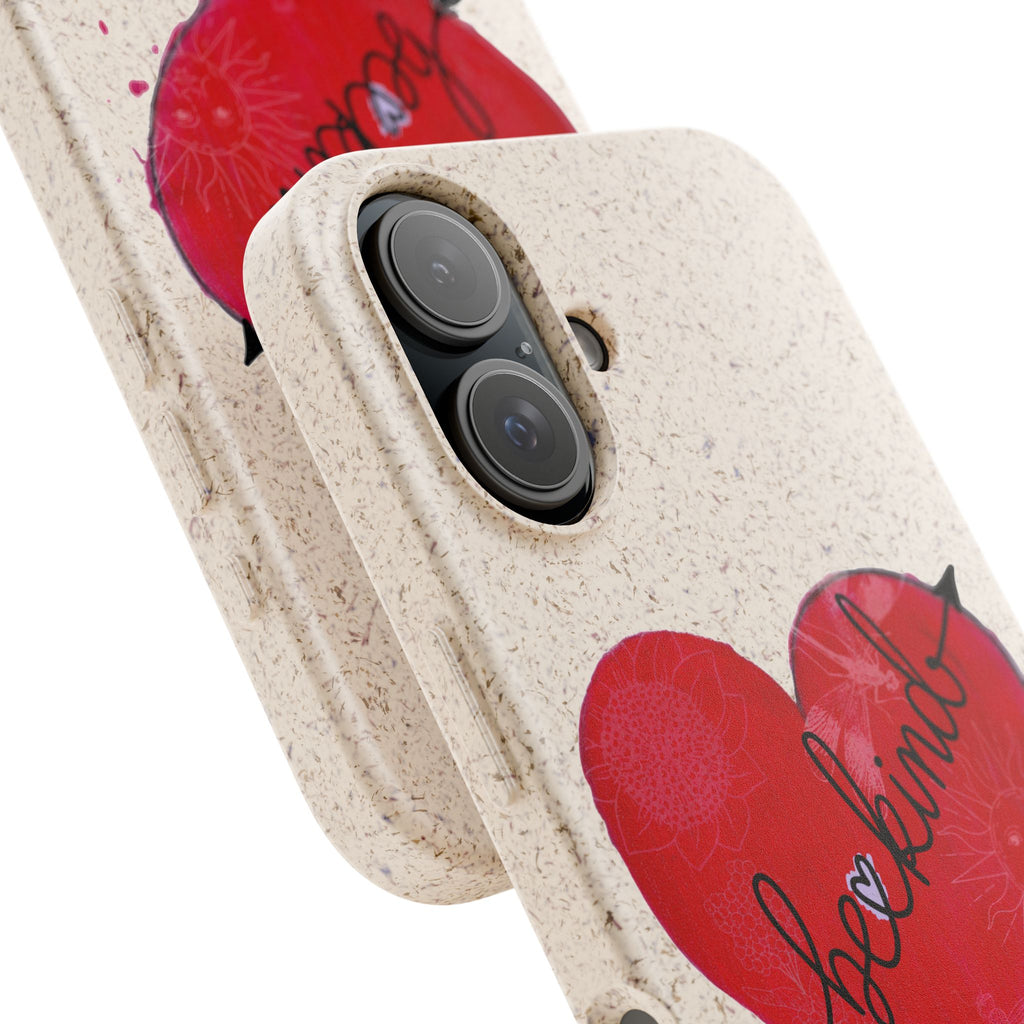 Phone Case - Be Kind Heart Design