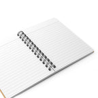 Notebook, Ladybug on a Sunflower Spiral Journal