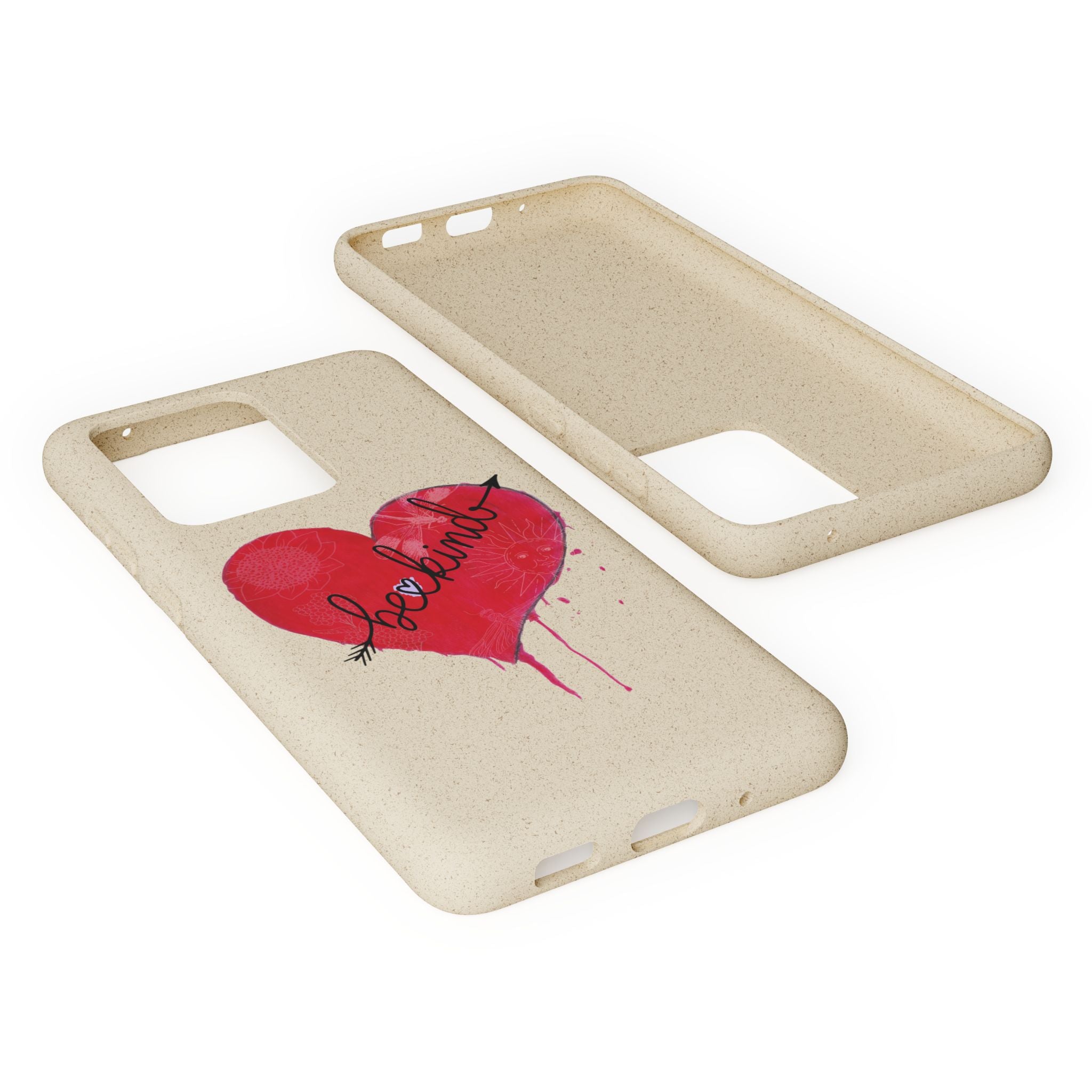 Phone Case - Be Kind Heart Design