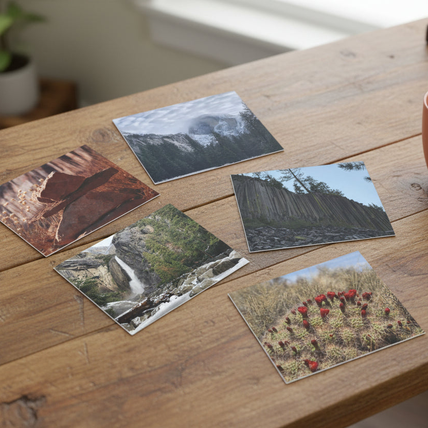 Greeting Cards, National Park Photography 5-Pack — Original Photos by Marife Rosales