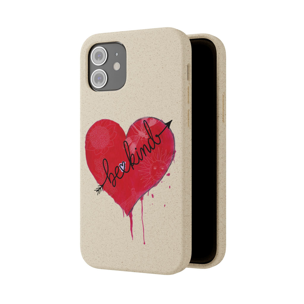 Phone Case - Be Kind Heart Design