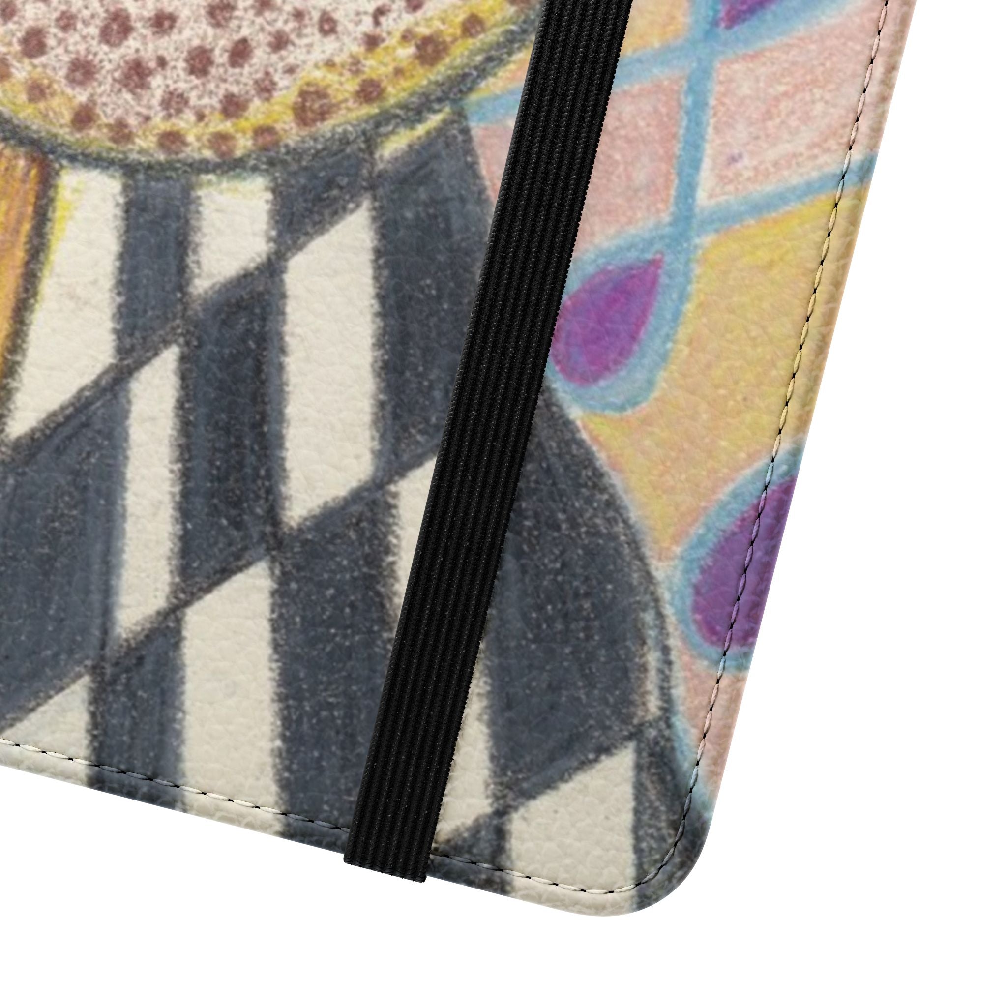 Wallet, Sunflower Journey Flip Phone Case – Artistic Floral