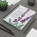 Notebook, Lavender - Spiral Journal (5"x7")