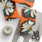 Wrapping Paper, Daisy Dragonfly Wings Design