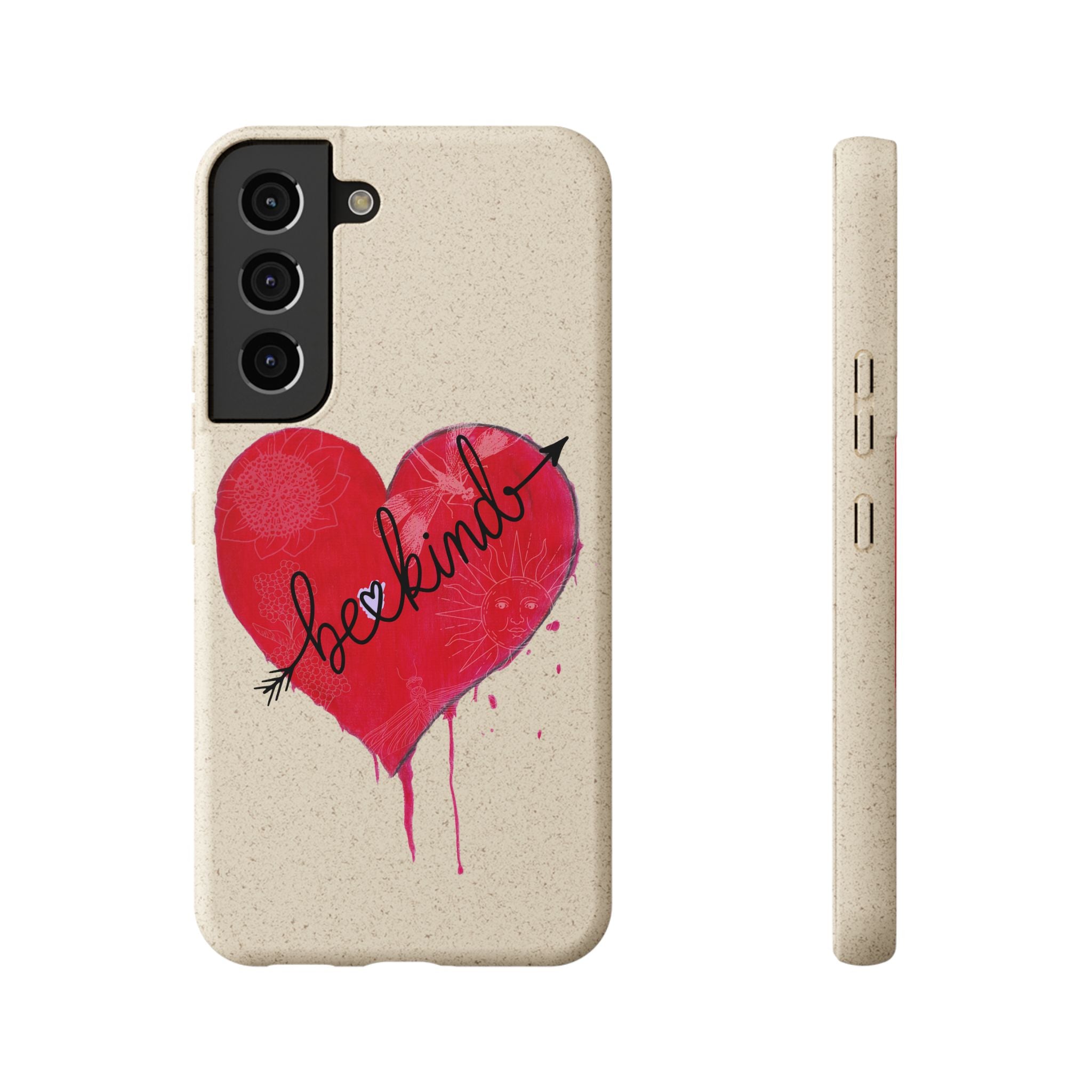 Phone Case - Be Kind Heart Design
