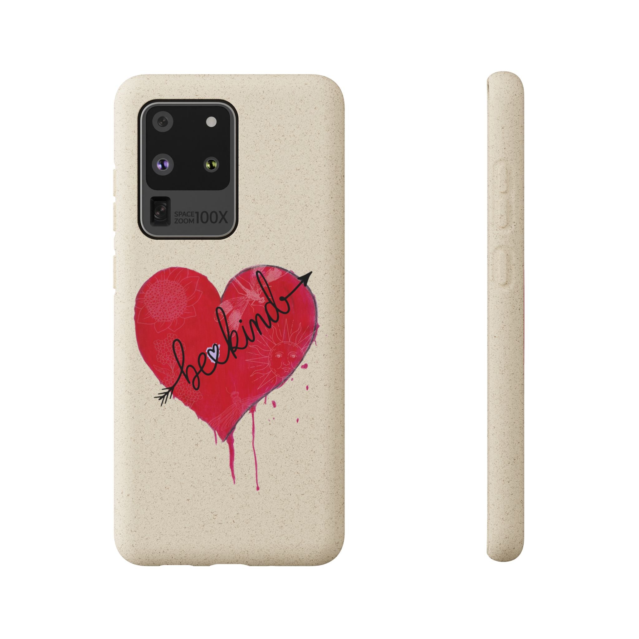 Phone Case - Be Kind Heart Design