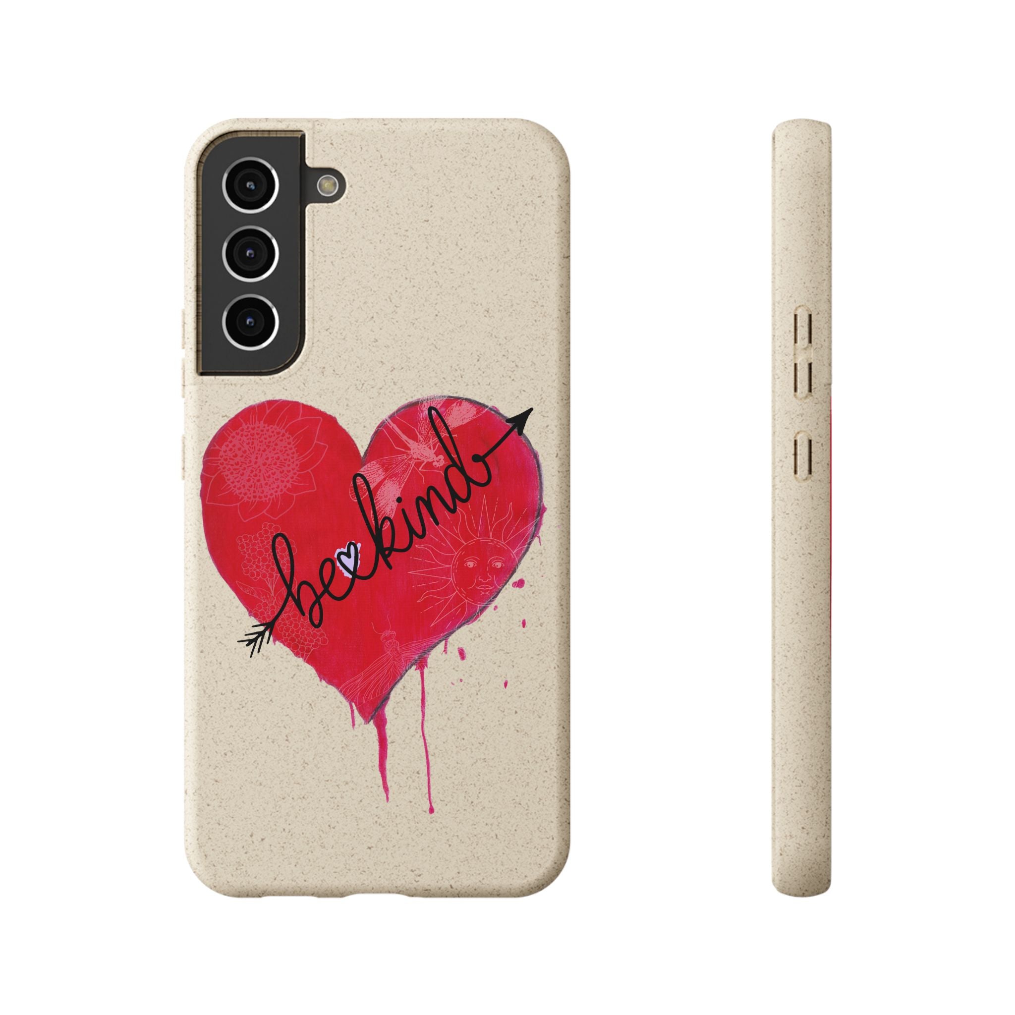 Phone Case - Be Kind Heart Design