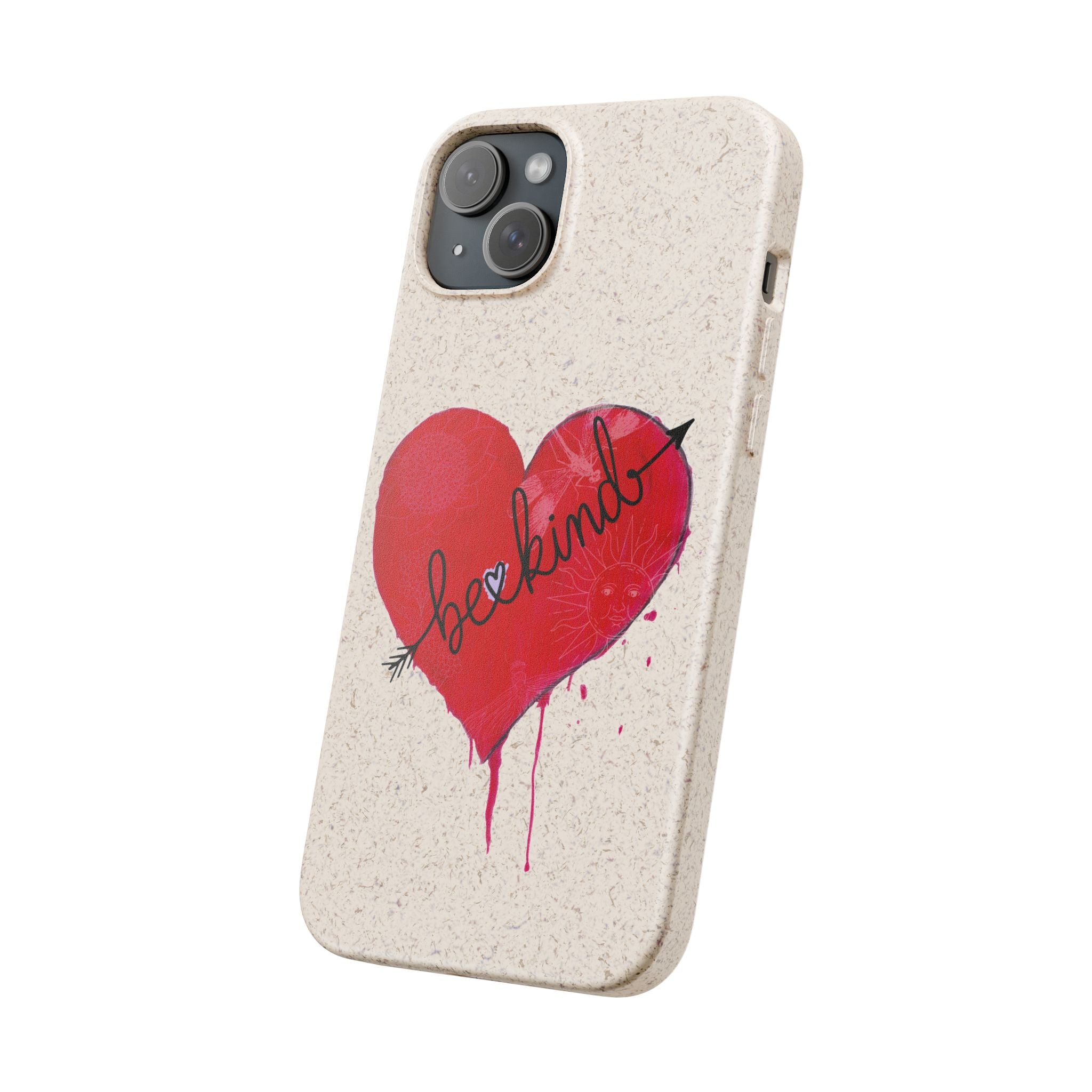 Phone Case - Be Kind Heart Design