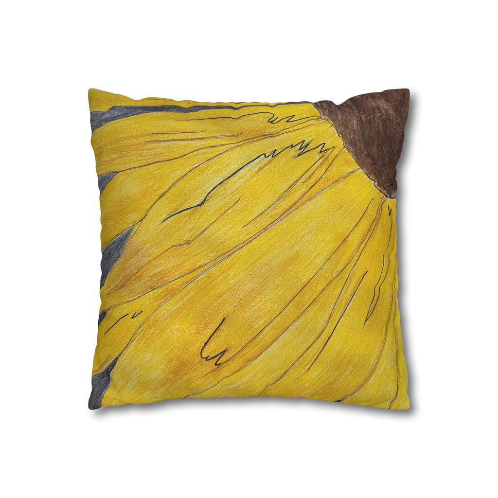 Pillowcase, Sunflower design