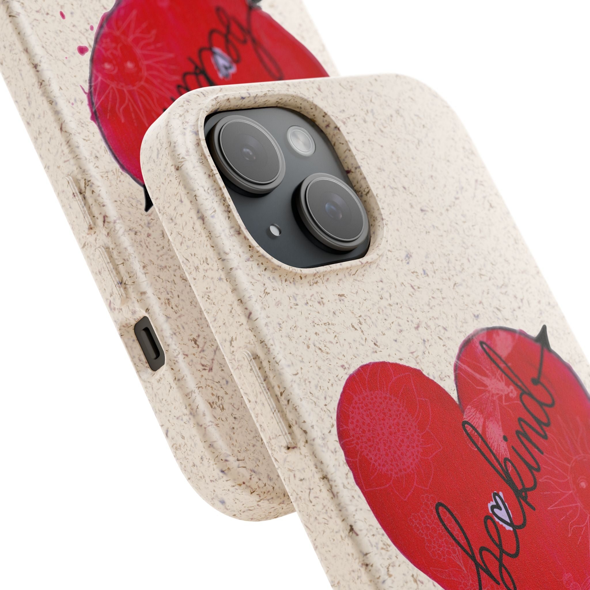 Phone Case - Be Kind Heart Design