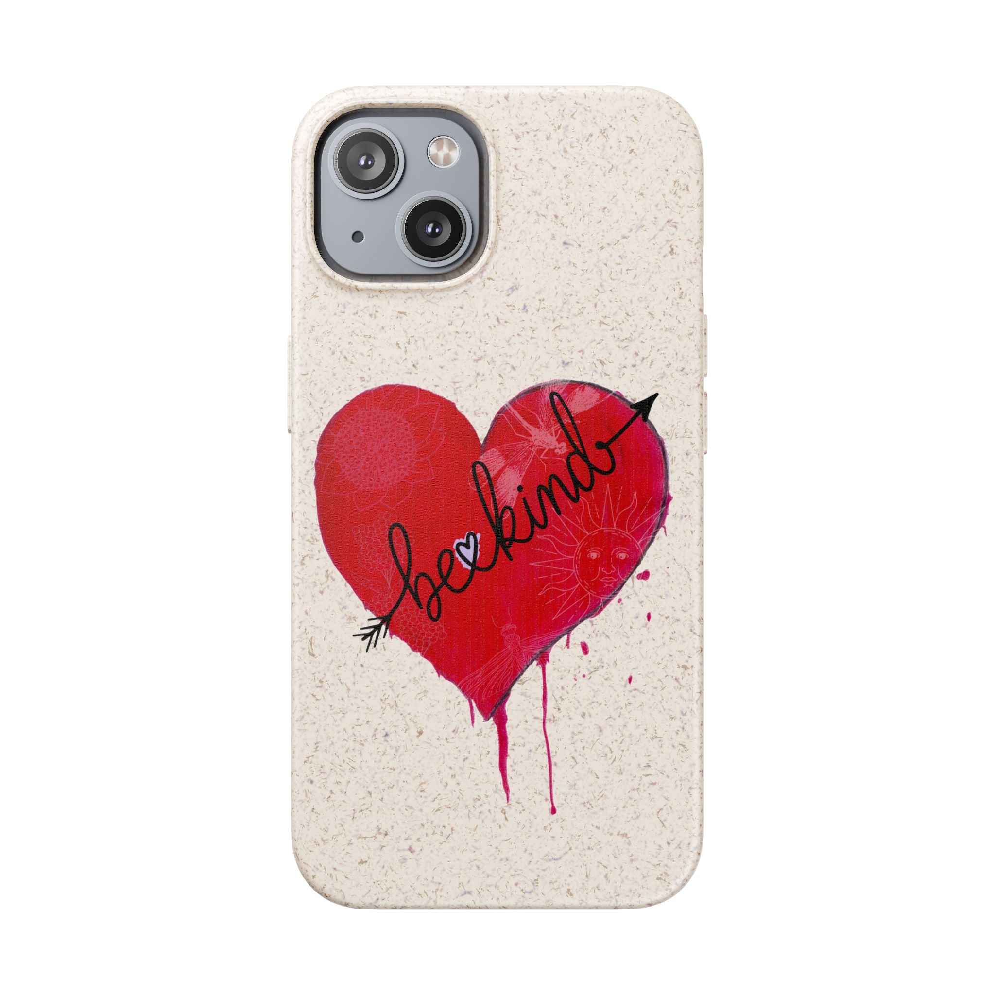 Phone Case - Be Kind Heart Design