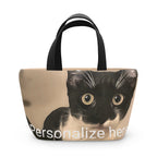 Bag, Artistic Lunch Bag – Cat Illustration Design