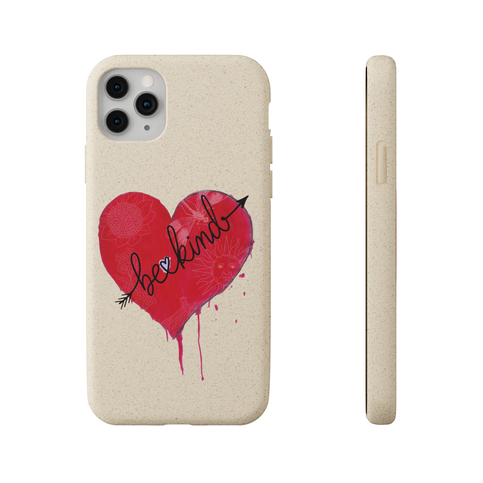 Phone Case - Be Kind Heart Design