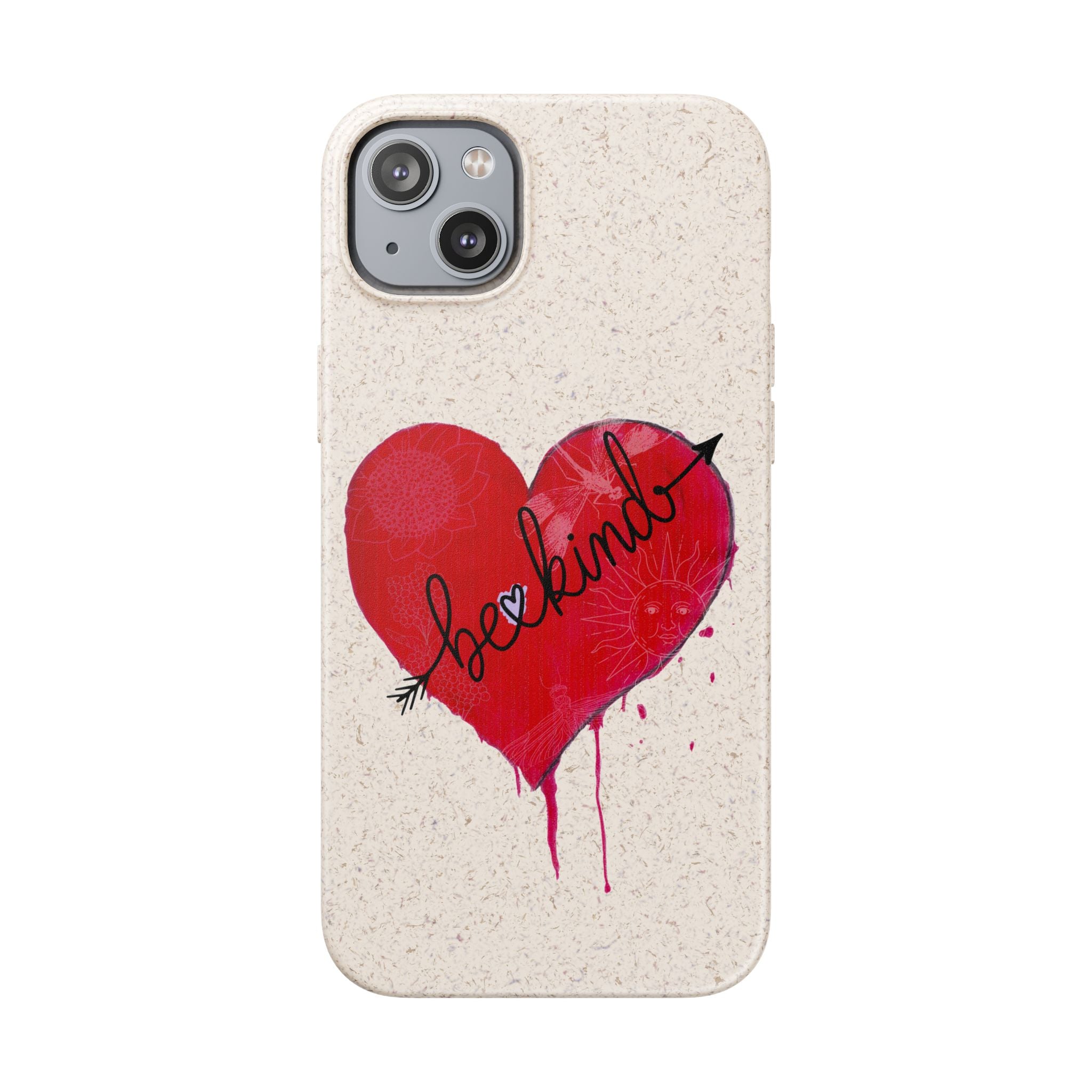 Phone Case - Be Kind Heart Design