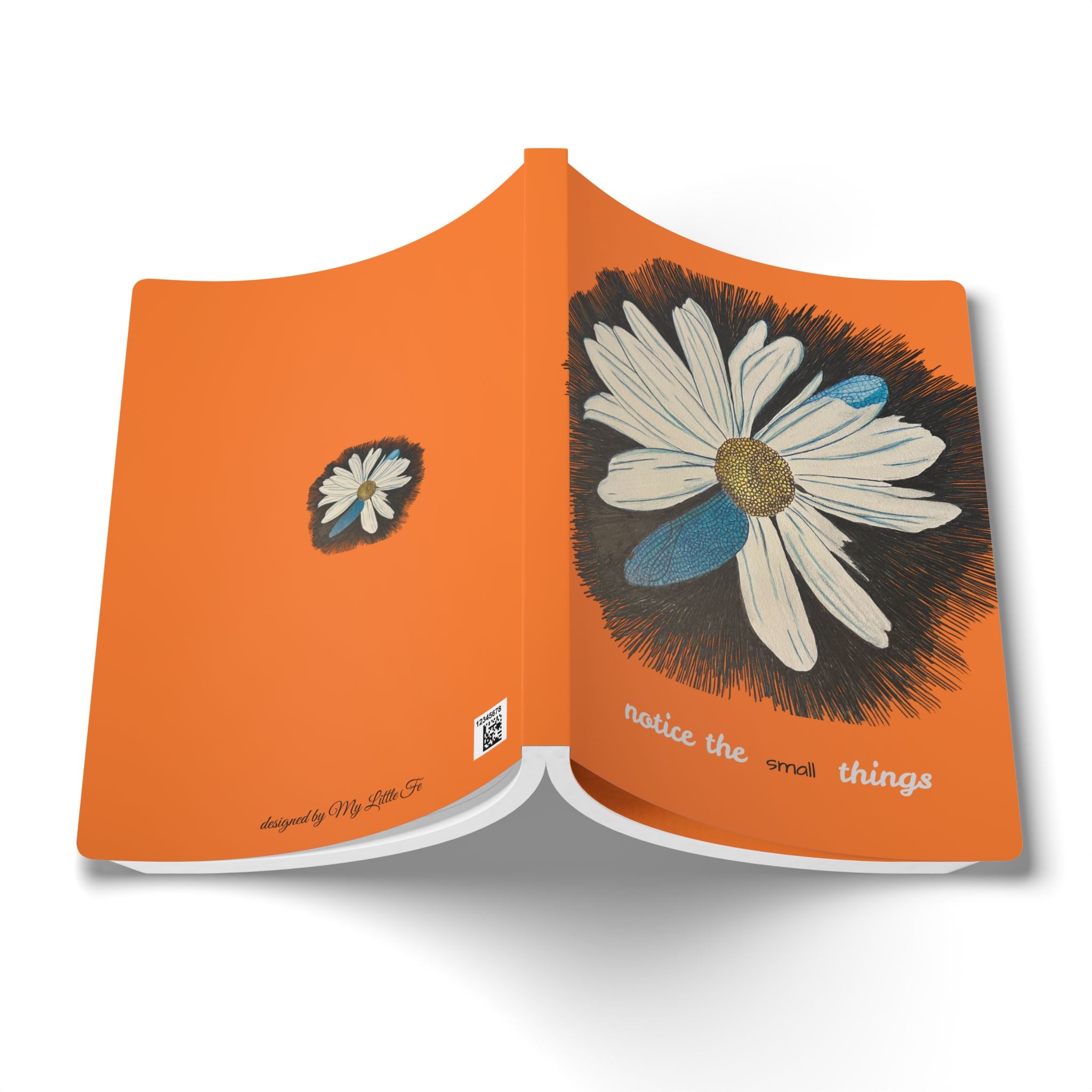 Notebook, Dragonfly Wings Softcover Journal