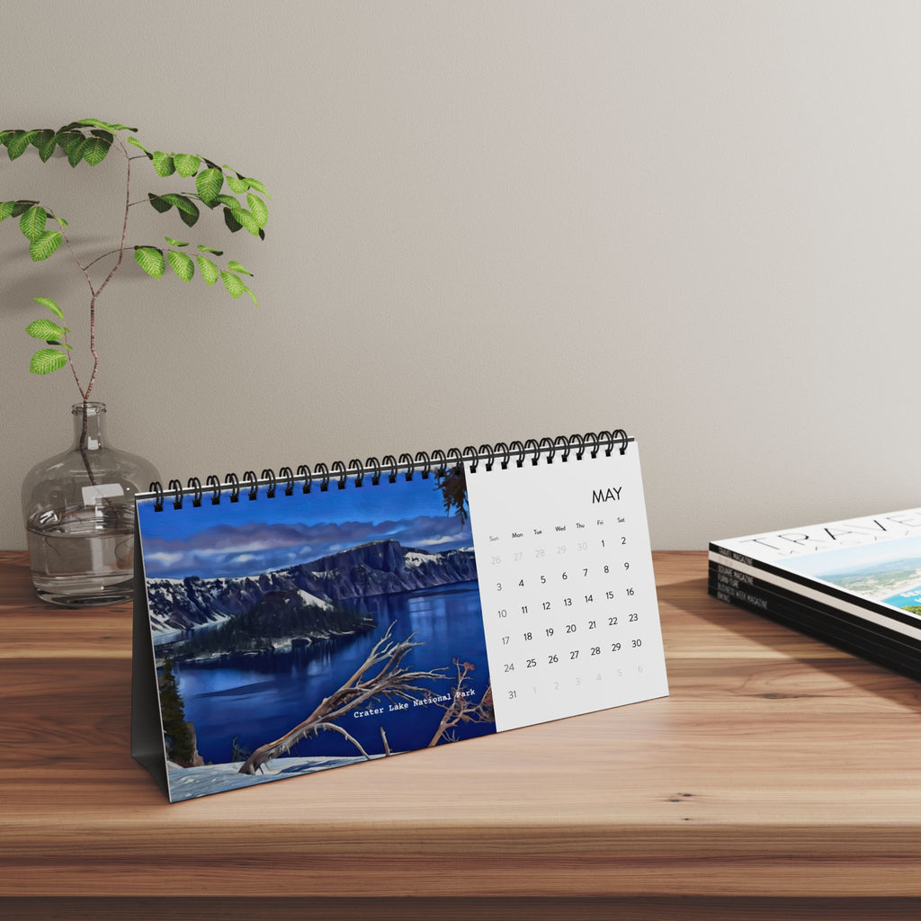 Calendar, Desktop Calendar (2026) National Parks