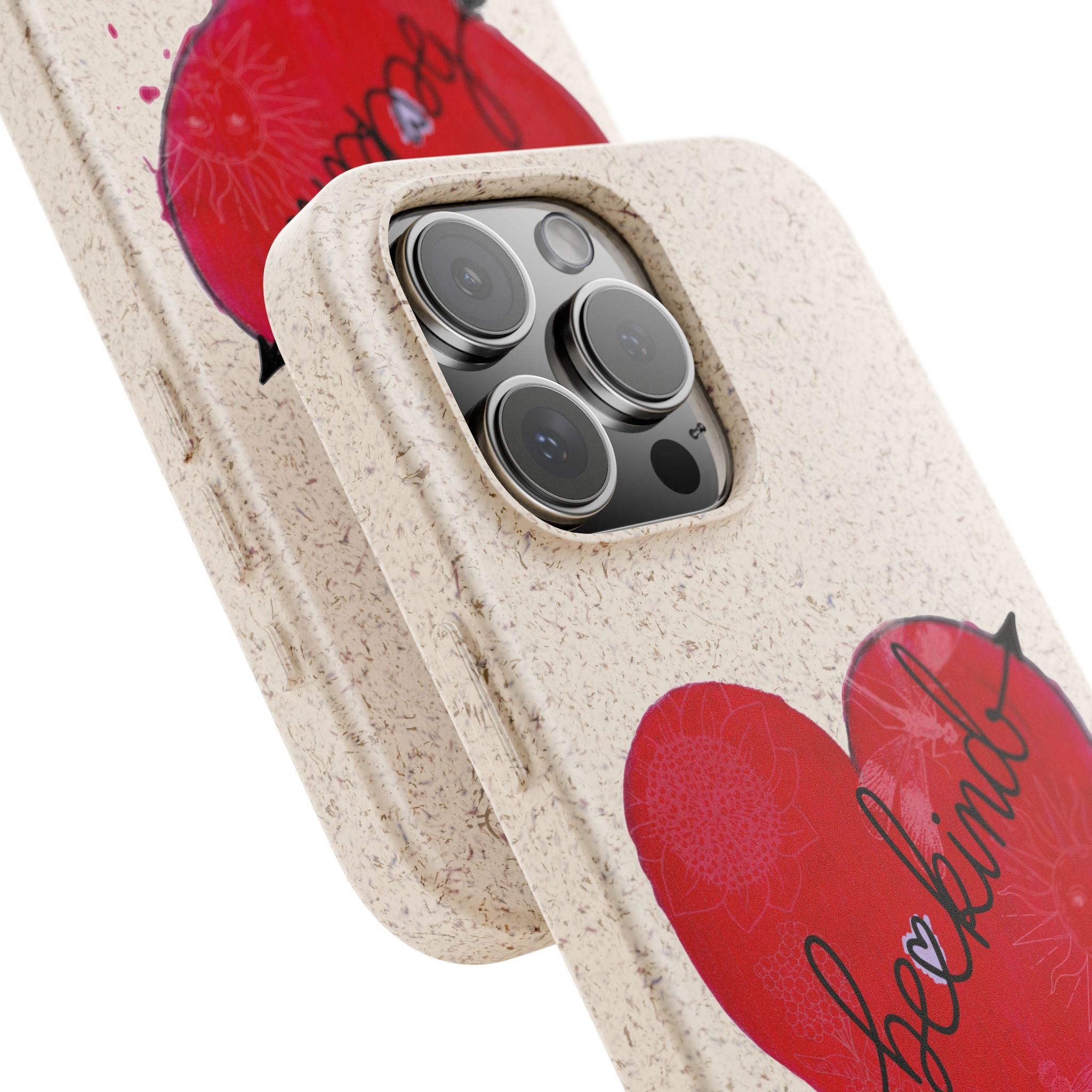 Phone Case - Be Kind Heart Design