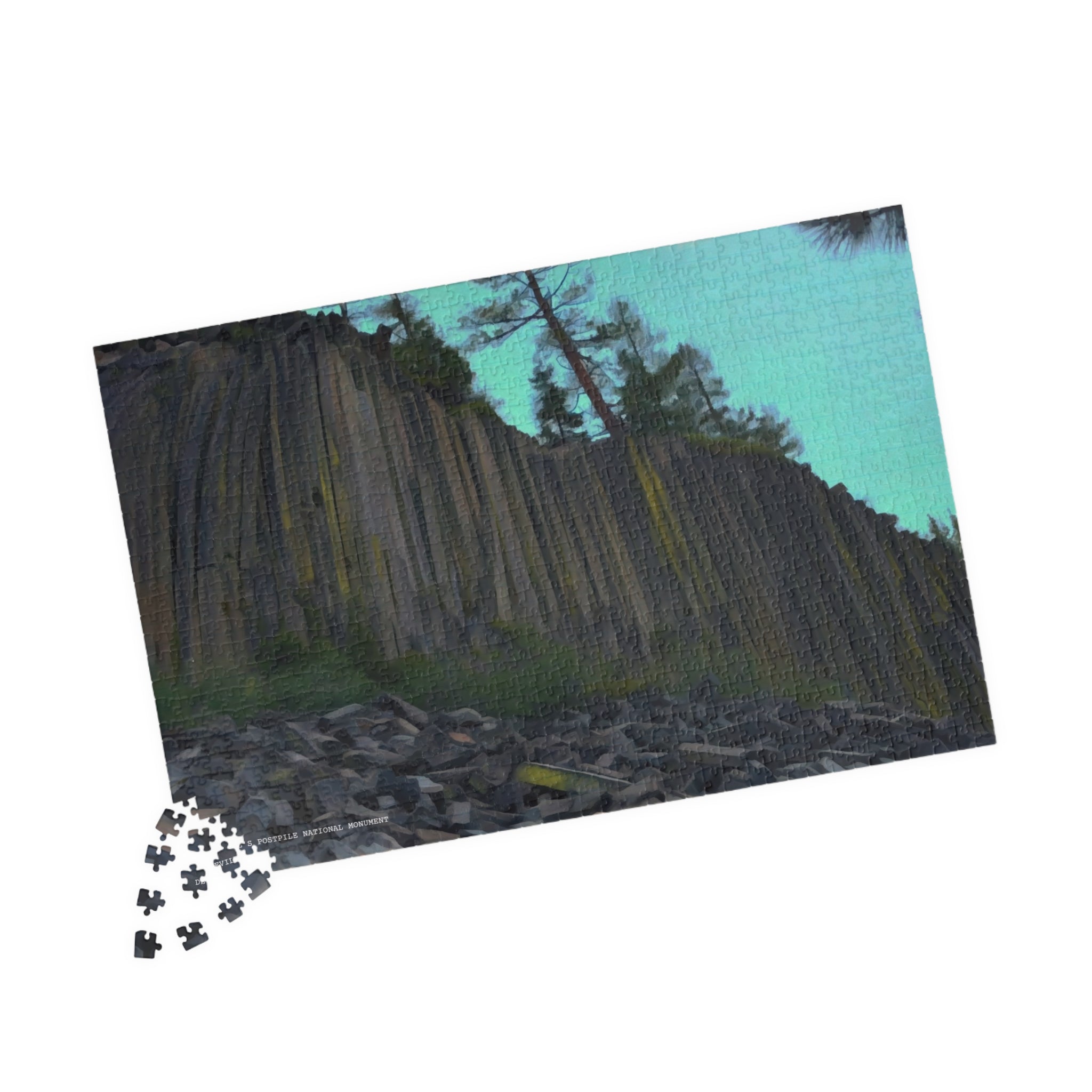Jigsaw Puzzle, Devil's Postpile National Monument (110/252/520/1014 pcs)