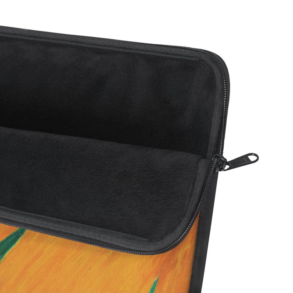 Case, Laptop Sleeve, Ladybug on a Sunflower, Dual zipper