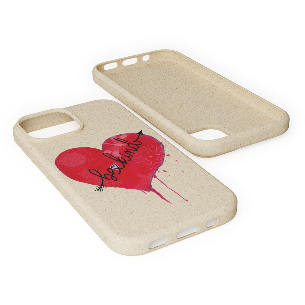 Phone Case - Be Kind Heart Design