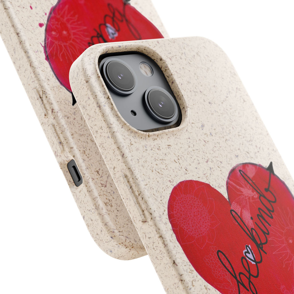 Phone Case - Be Kind Heart Design