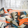 Wrapping Paper, Daisy Dragonfly Wings Design
